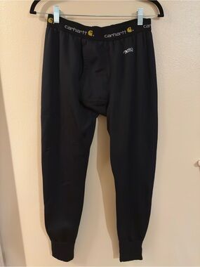Carhartt Men’s Black Thermal Base Layer Pants